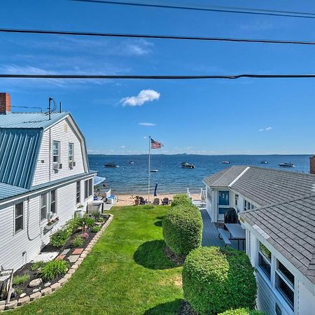 Sebago Lake Haven Water Views, Steps To Shoreline Apartment North Sebago Exterior photo