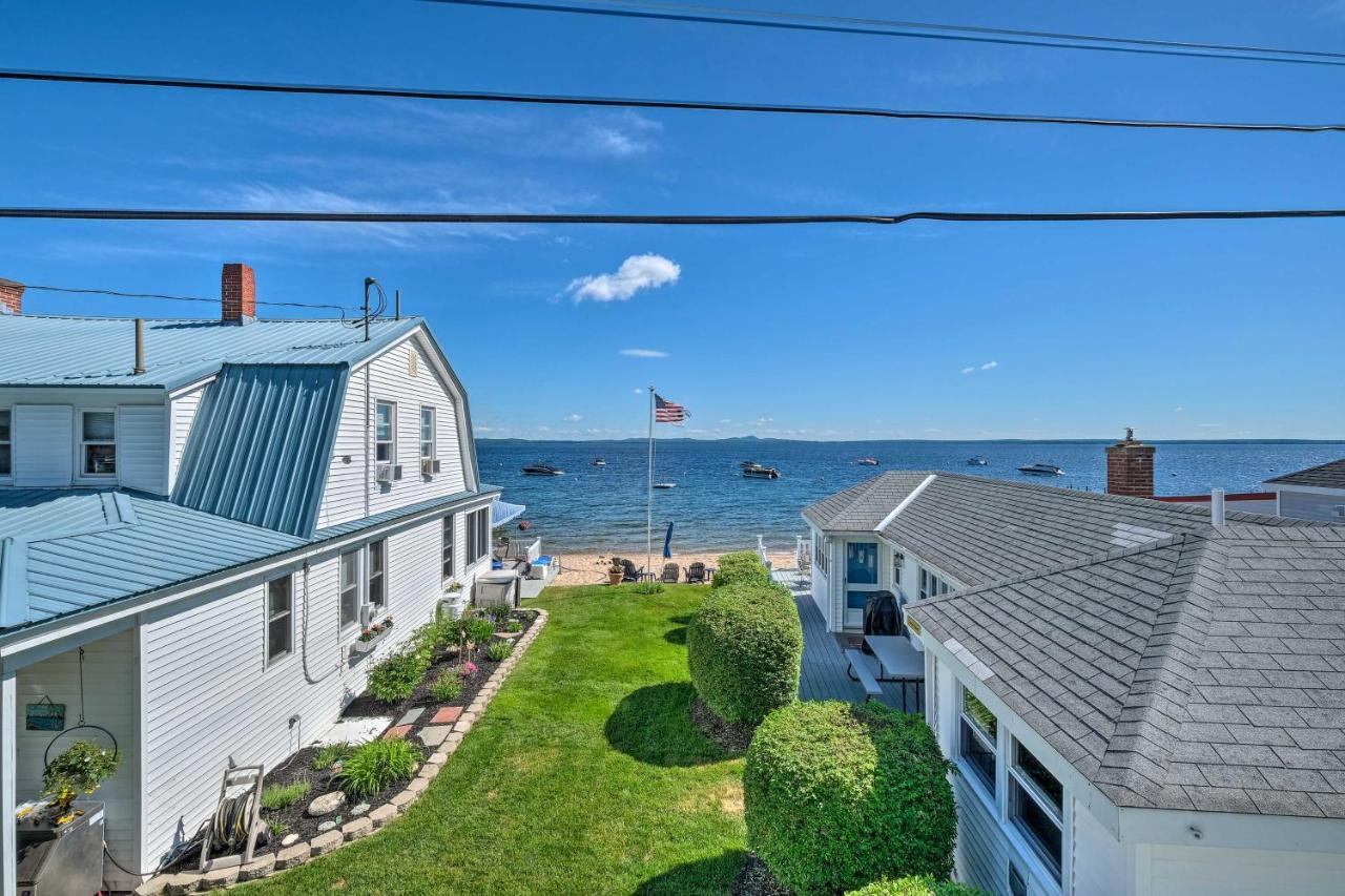 Sebago Lake Haven Water Views, Steps To Shoreline Apartment North Sebago Exterior photo