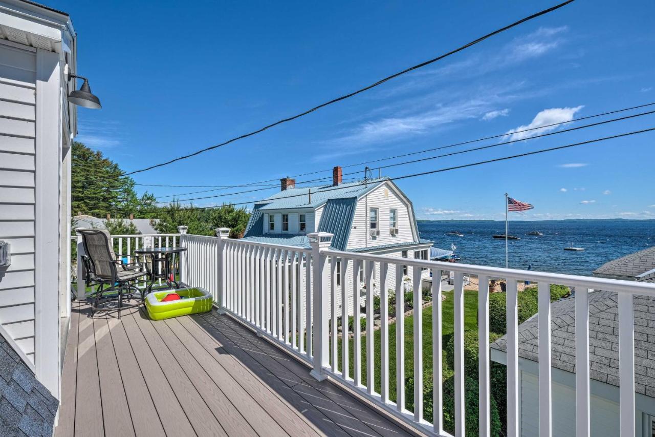 Sebago Lake Haven Water Views, Steps To Shoreline Apartment North Sebago Exterior photo